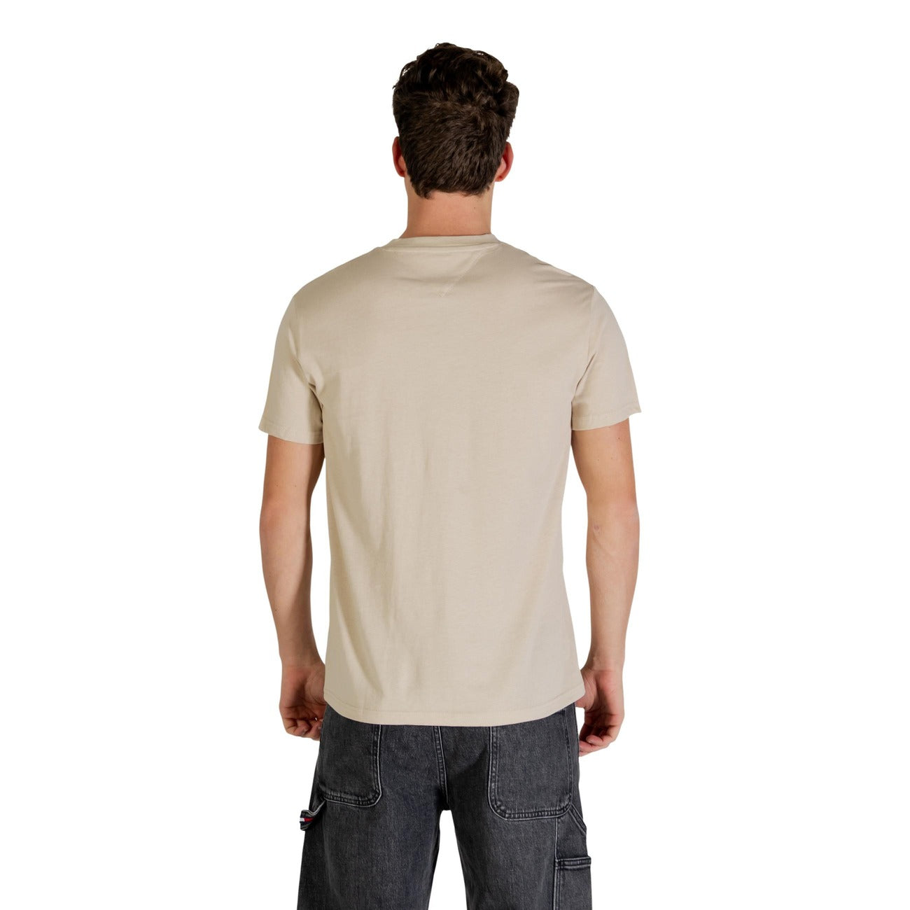 Tommy Hilfiger Jeans T-Shirt Herren Beige #2447278