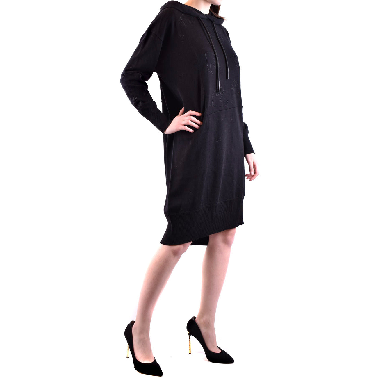 Alexander Mcqueen Kleid Damen Schwarz