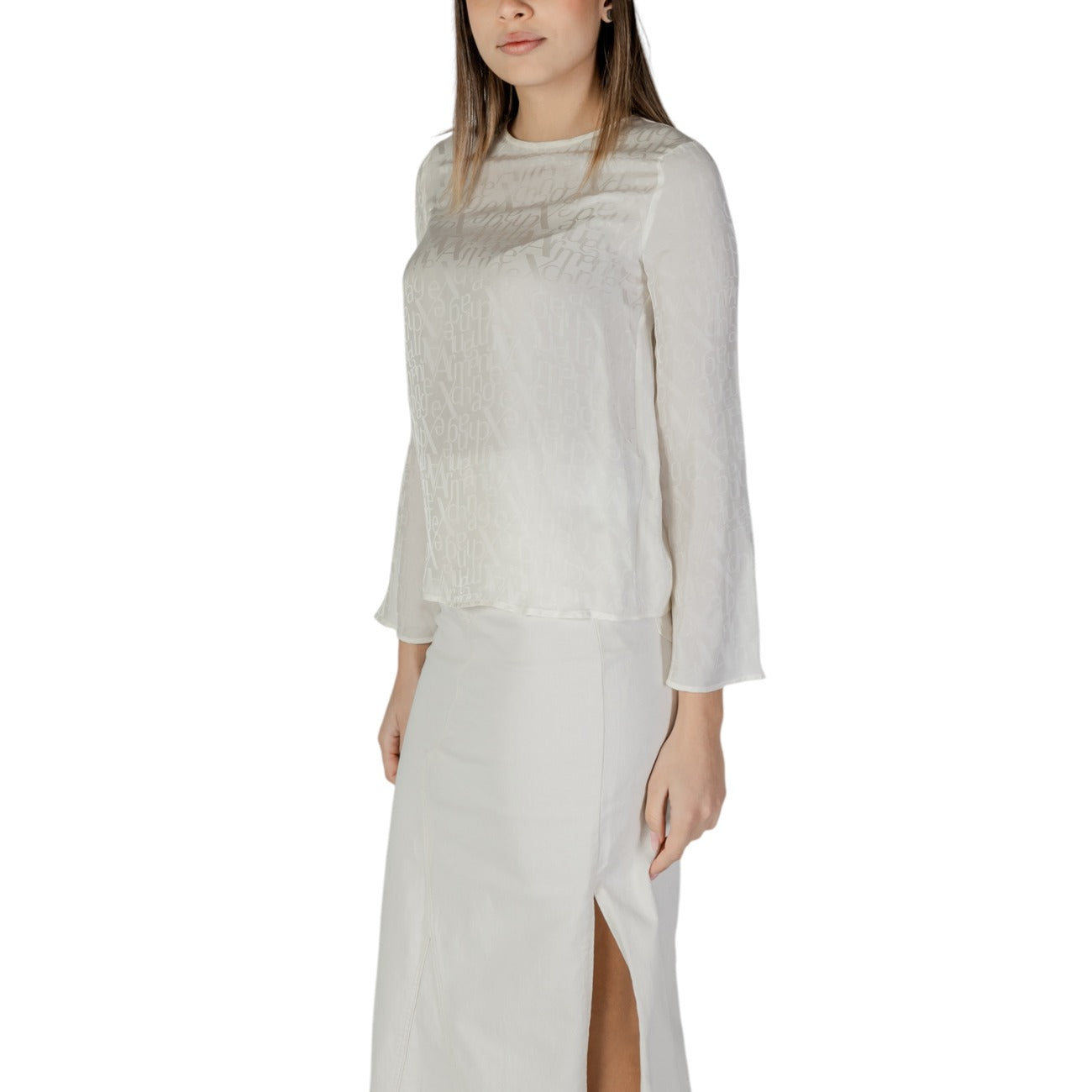 Armani Exchange Bloes Dames Beige