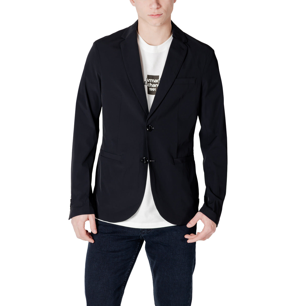 Armani Exchange Jack Heren Zwart #2463024