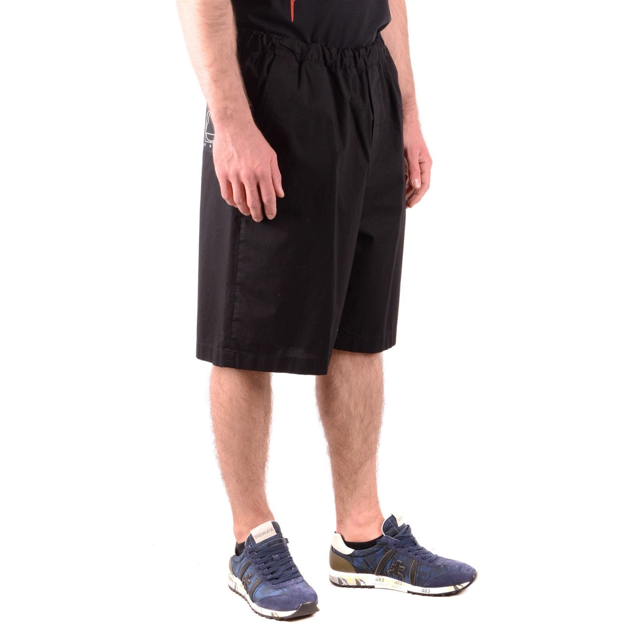 Alexander Mcqueen Bermuda Herren Schwarz
