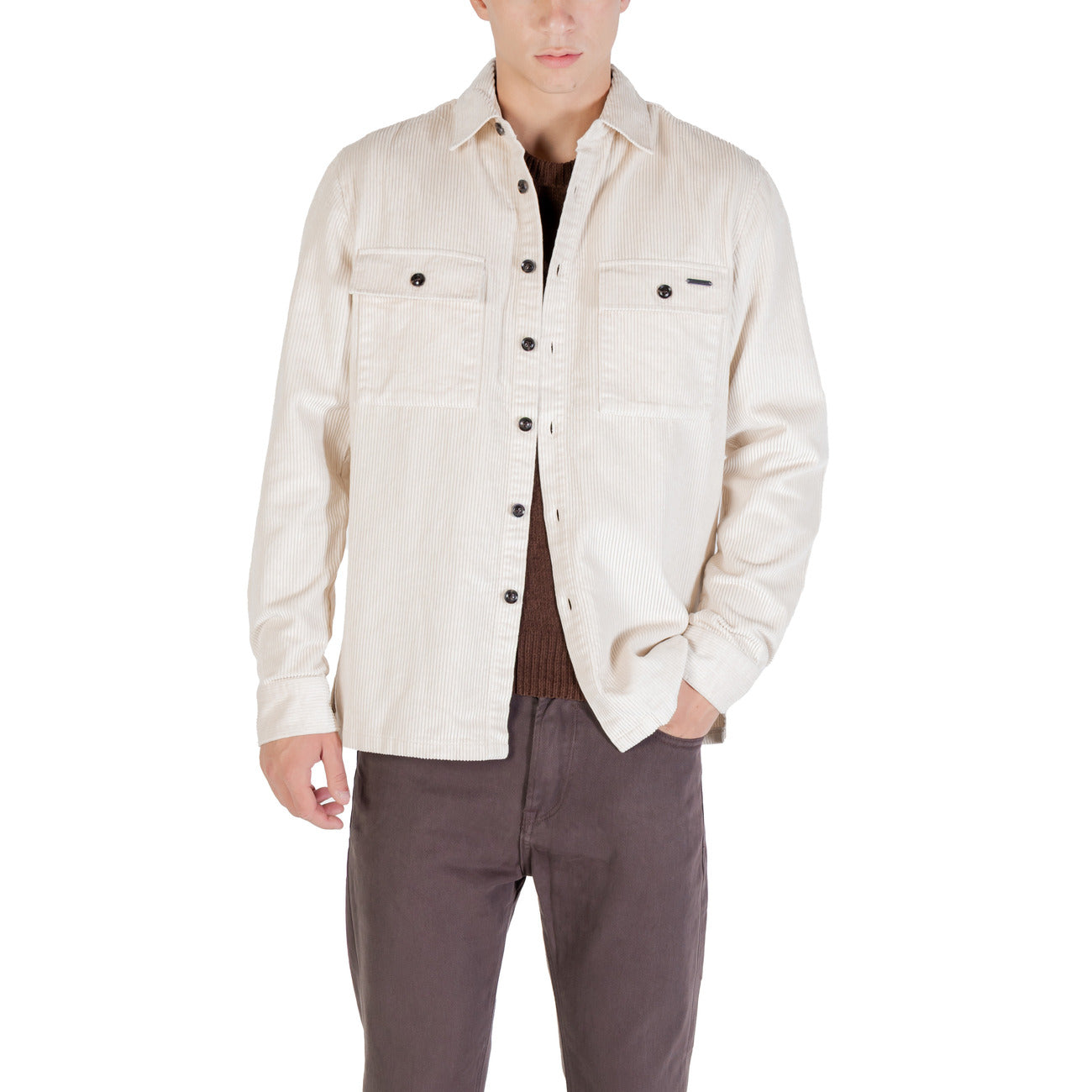 Gianni Lupo Shirt Herren Weiß #2439112