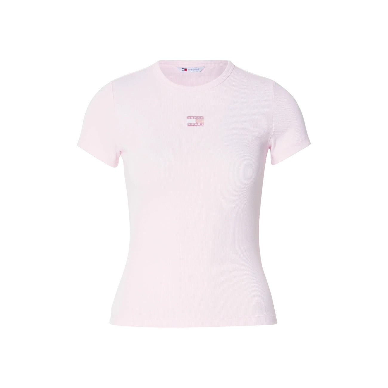 Tommy Hilfiger Jeans T-Shirt Damen Rot #2457792