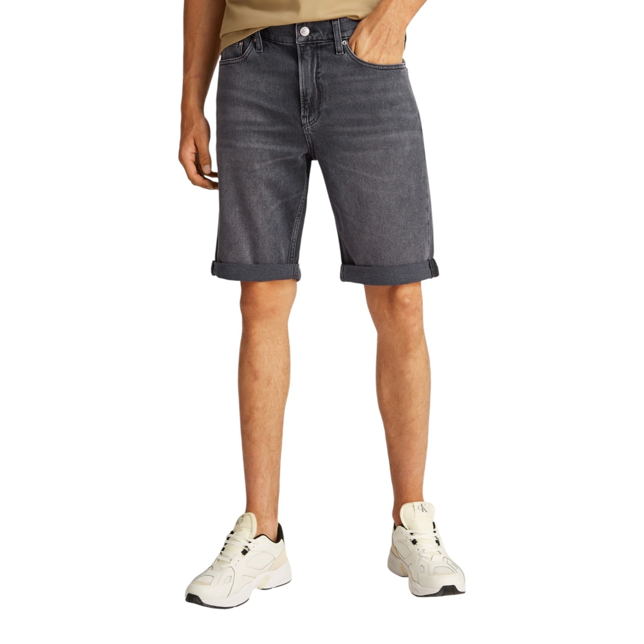 Calvin Klein Jeans Bermuda Heren Grijs
