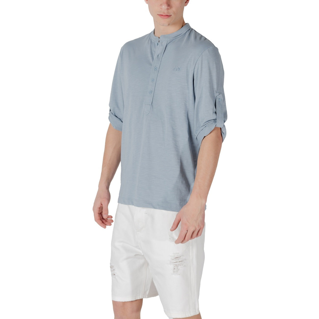 Antony Morato T-shirt Heren Lichtblauw