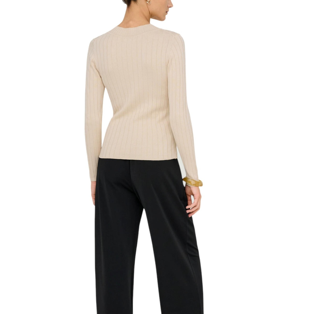 Jacqueline De Yong Strickmode Damen Beige #2434919