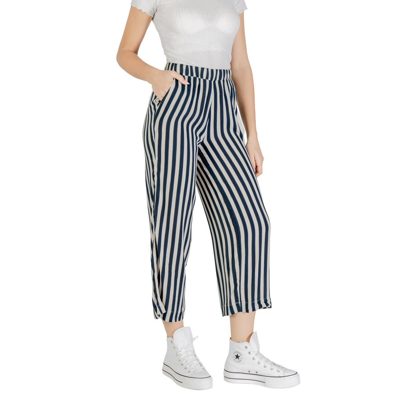 Ichi Hose Damen Blau #2422456