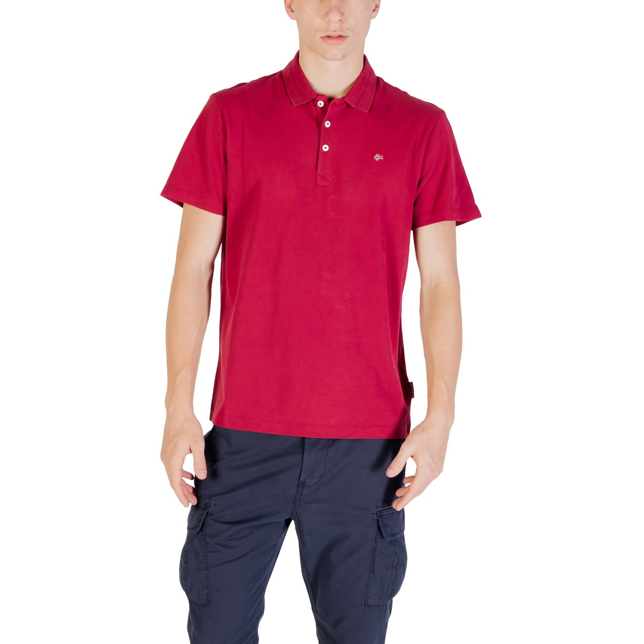 Napapijri Polo Top Heren Bordeaux