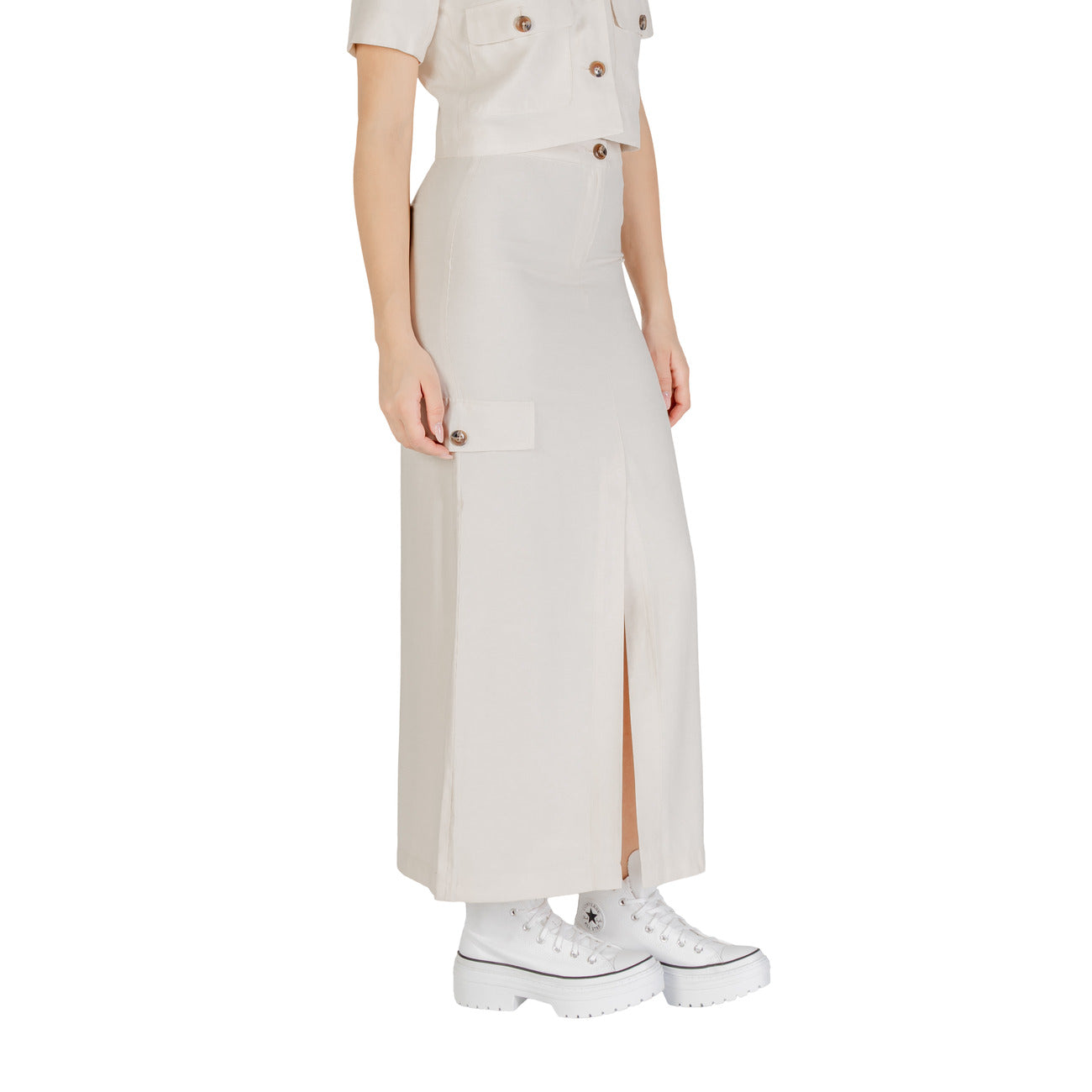 Jacqueline De Yong Rok Dames Grijs