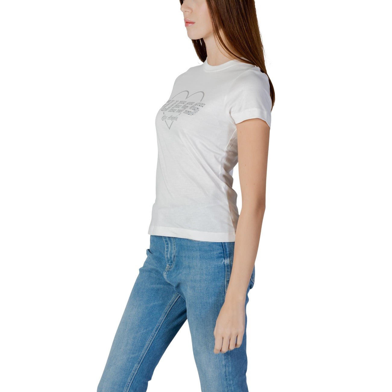 Guess Active T-Shirt Damen Weiß #2448743