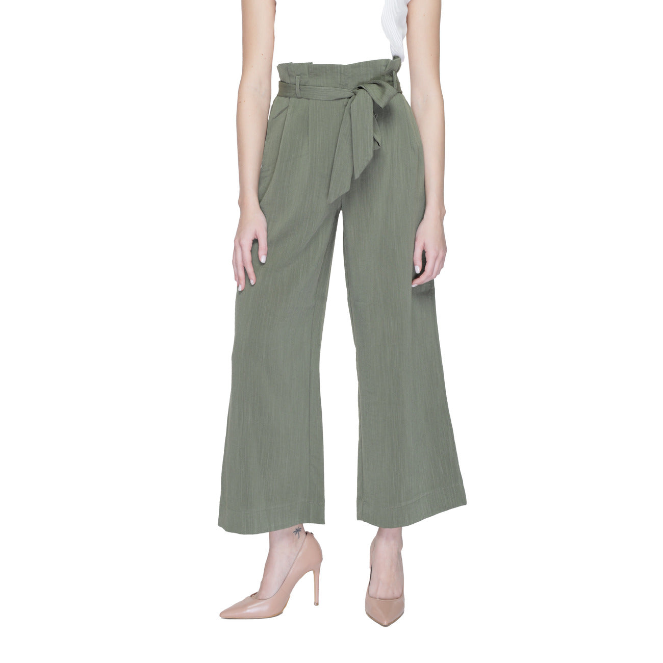 Only Hose Damen Grün #2459286