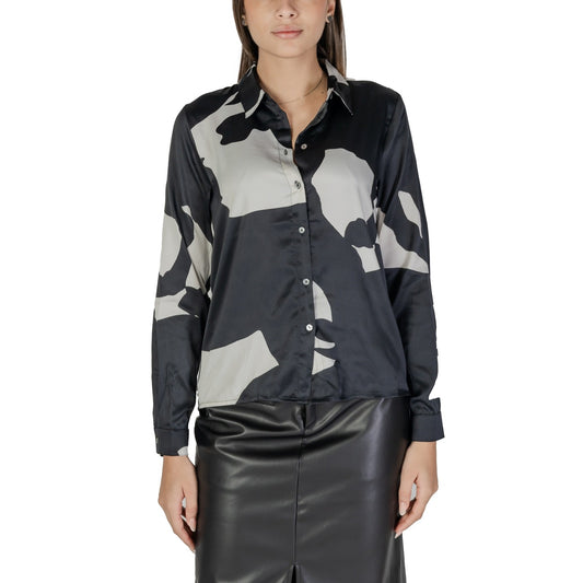 Only Shirt Dames Zwart #2358967