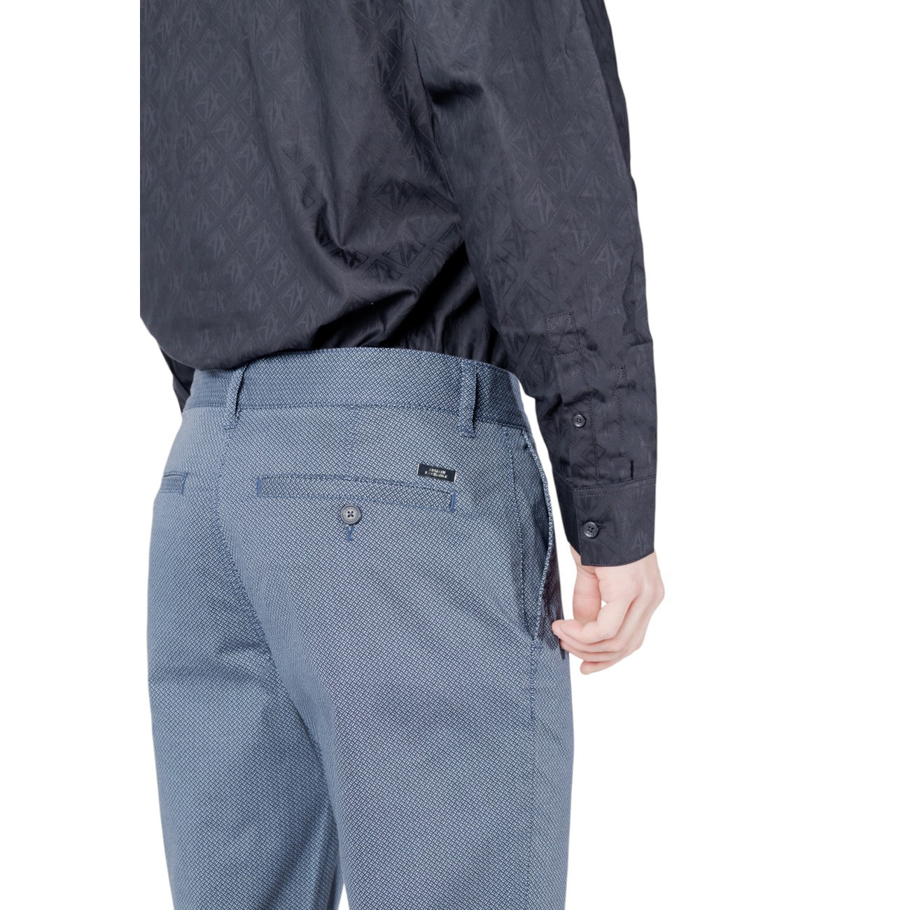 Armani Exchange Broek Heren Blauw #2419380