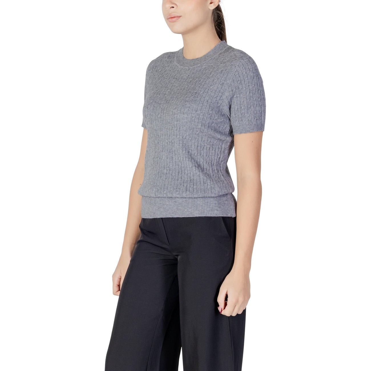 Choral Strickmode Damen Grau