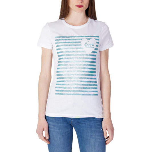 Love Moschino T-shirt Dames Wit