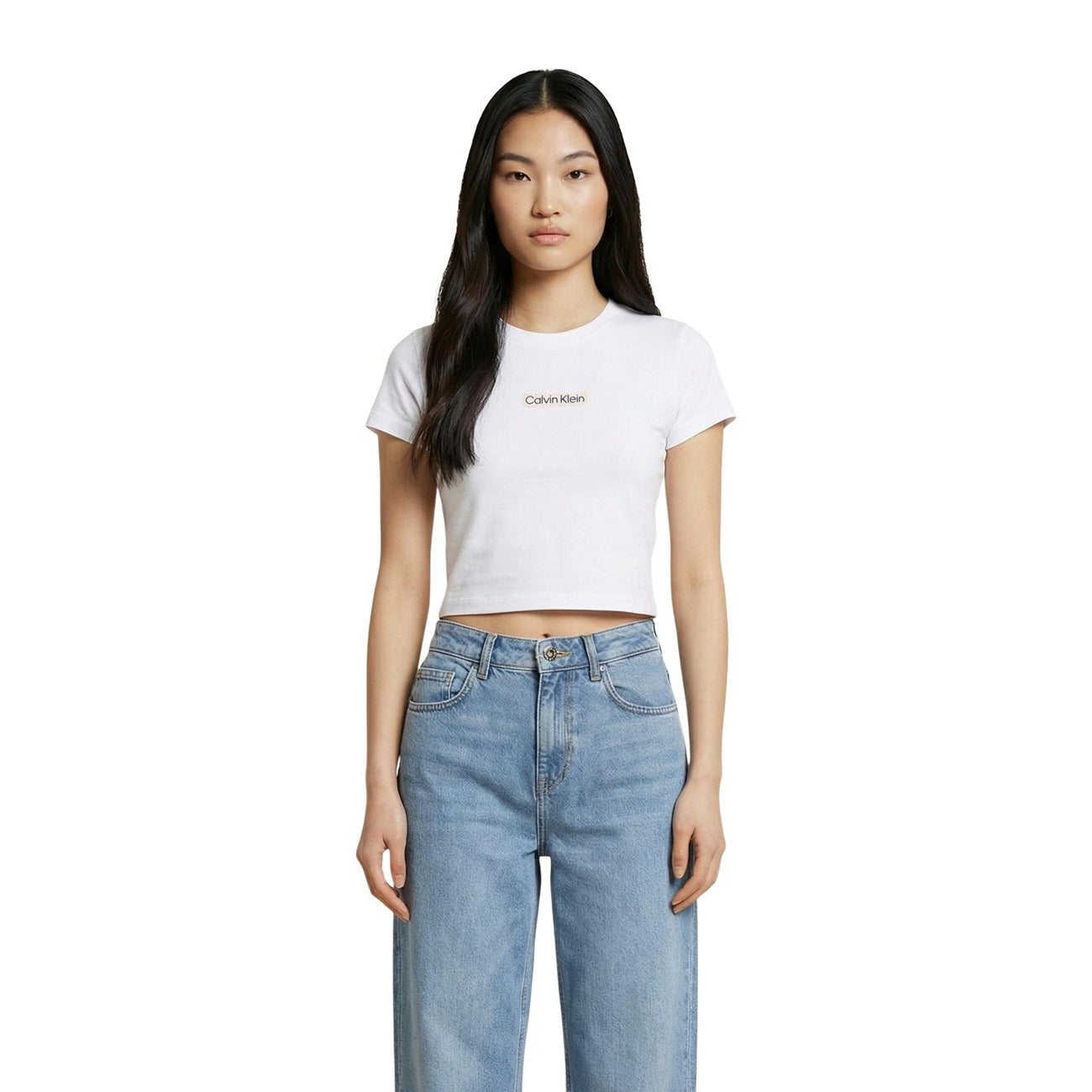 Calvin Klein Jeans T-Shirt Damen Schwarz #2455474