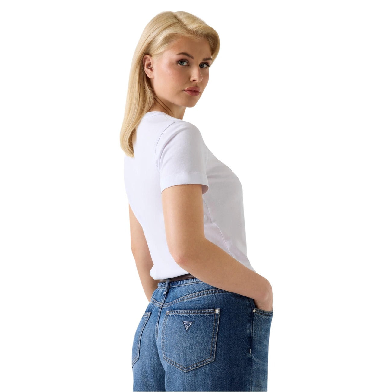 Guess T-Shirt Damen Weiß #2454364