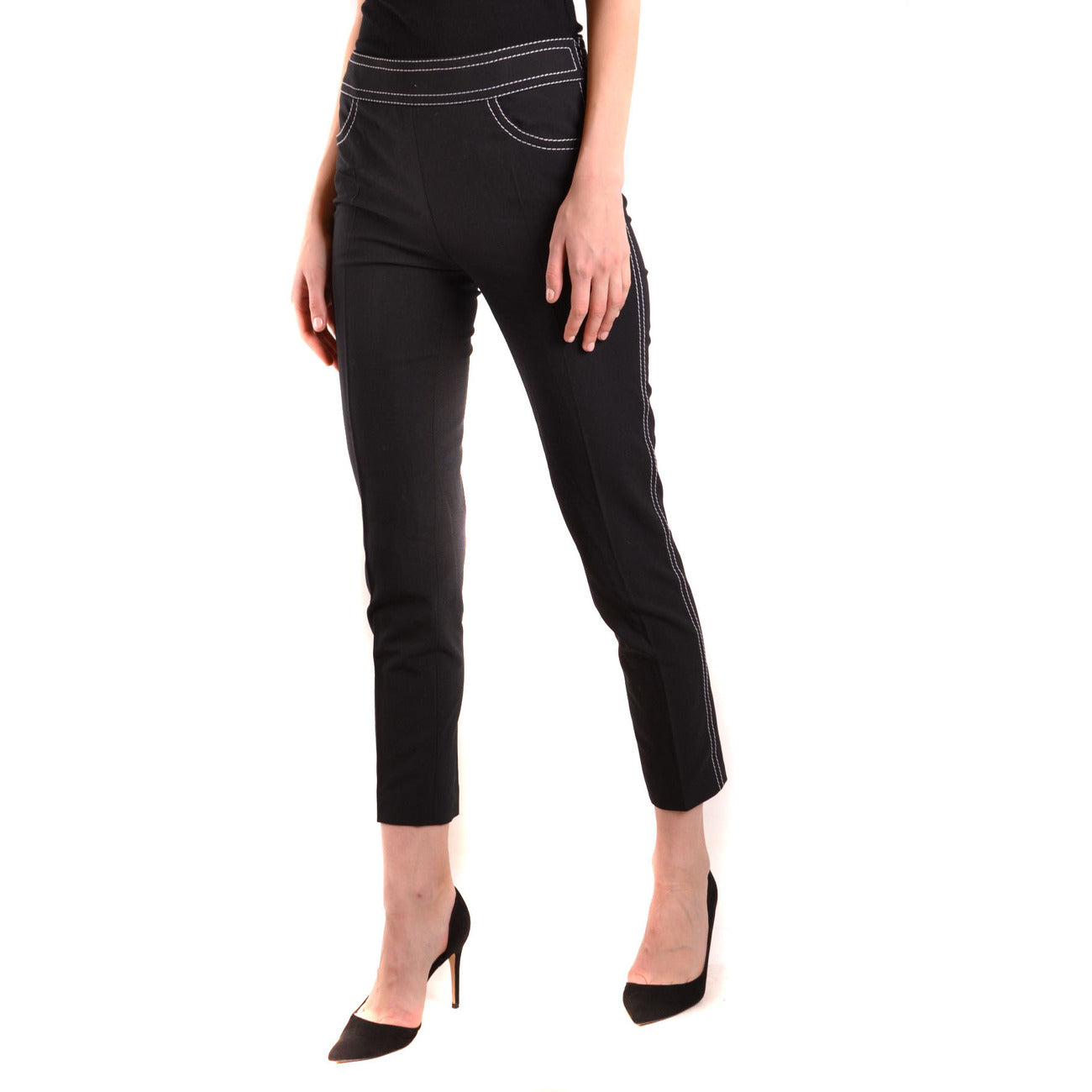 Boutique Moschino Broek Dames Zwart #2426348