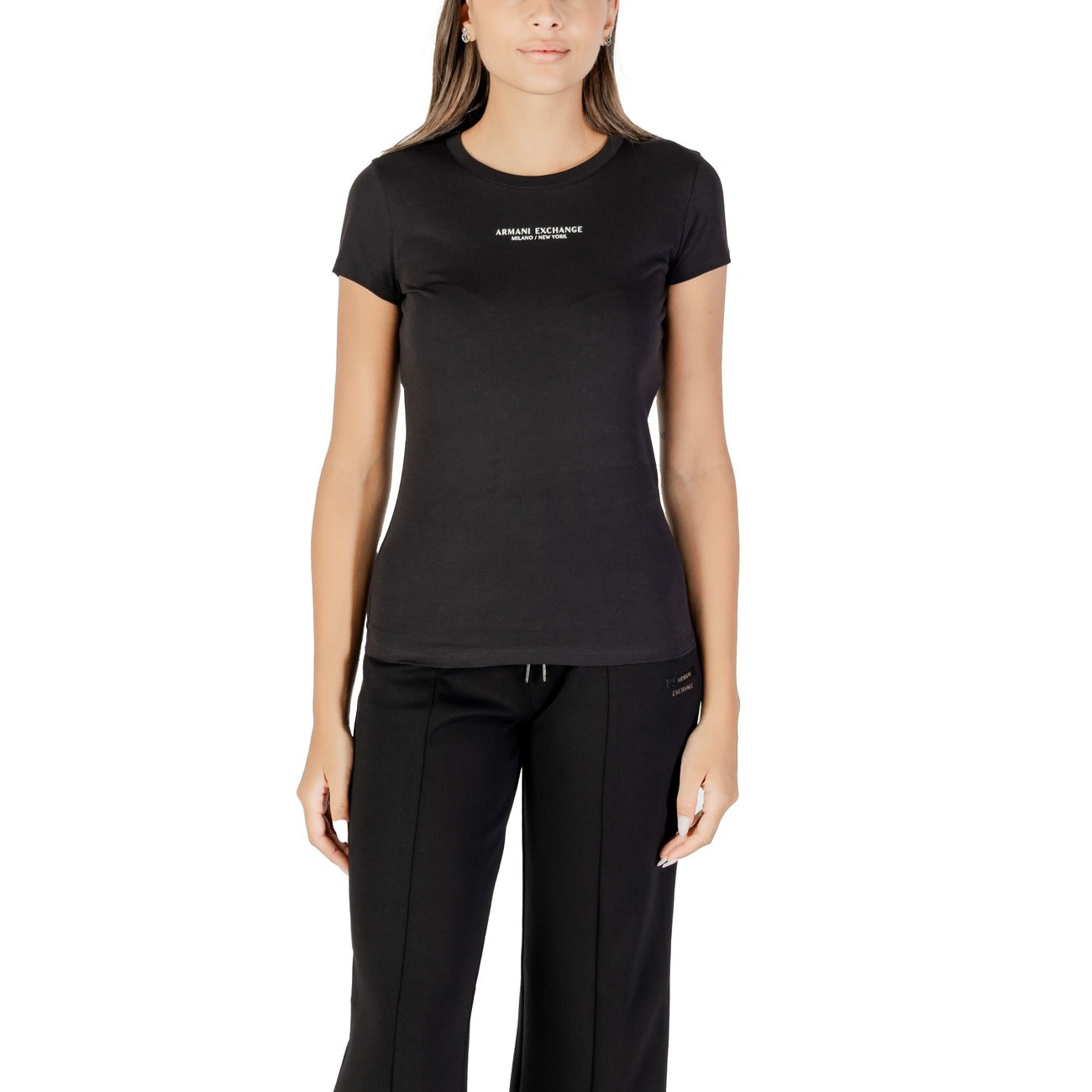 Armani Exchange T-shirt Dames Wit #2430216
