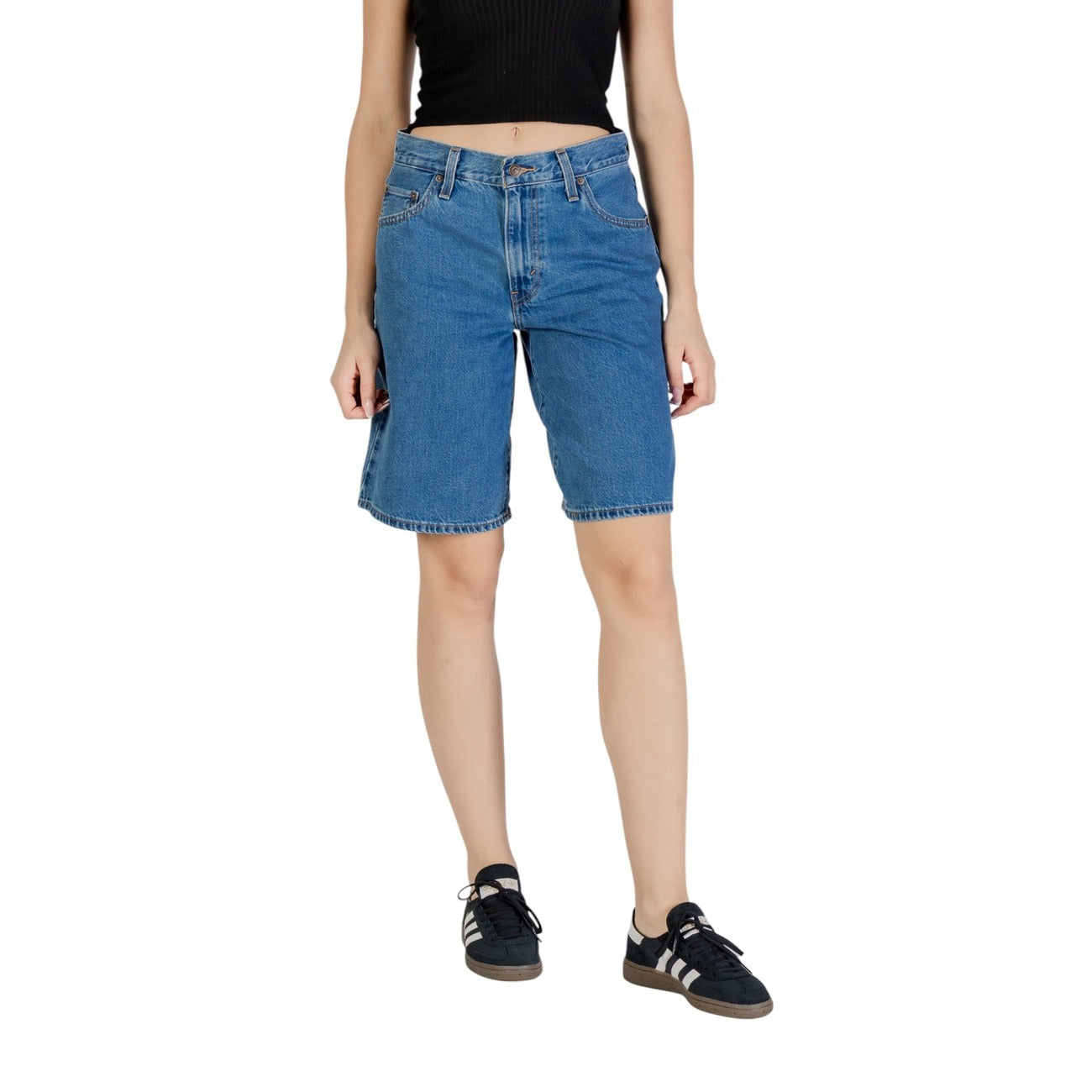 Levi`s Shorts Dames Blauw Blauw #2426092