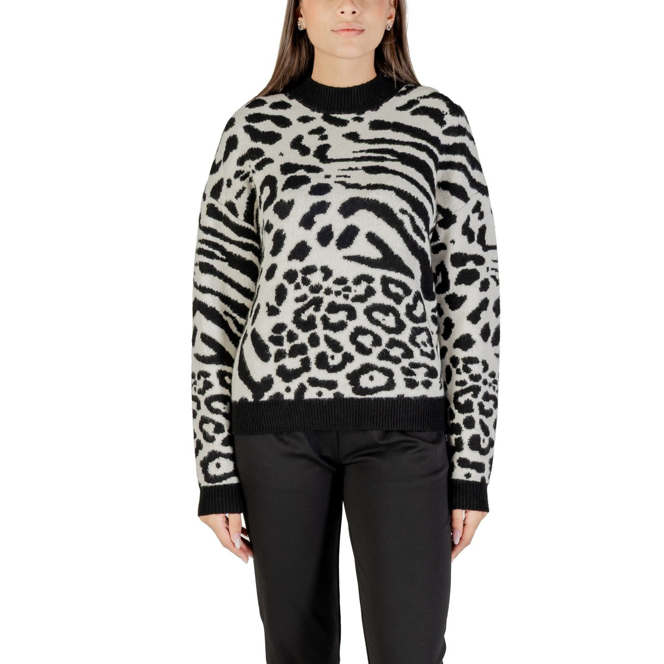 Morgan De Toi Strickmode Damen Weiß #2435724