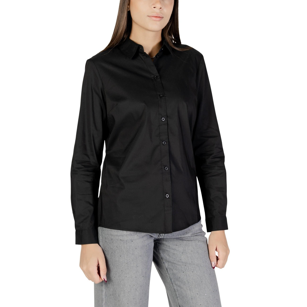 Jacqueline De Yong Shirt Women Black