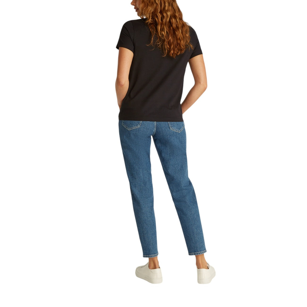 Calvin Klein Jeans T-shirt Dames Zwart #2415422