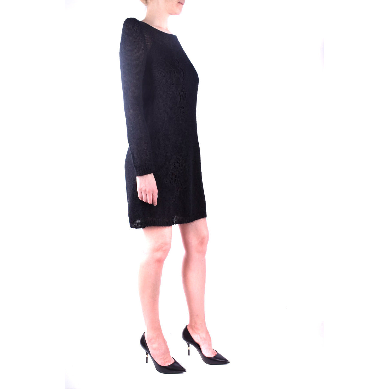 Twin-set Simona Barbieri Kleid Damen Schwarz #2426307