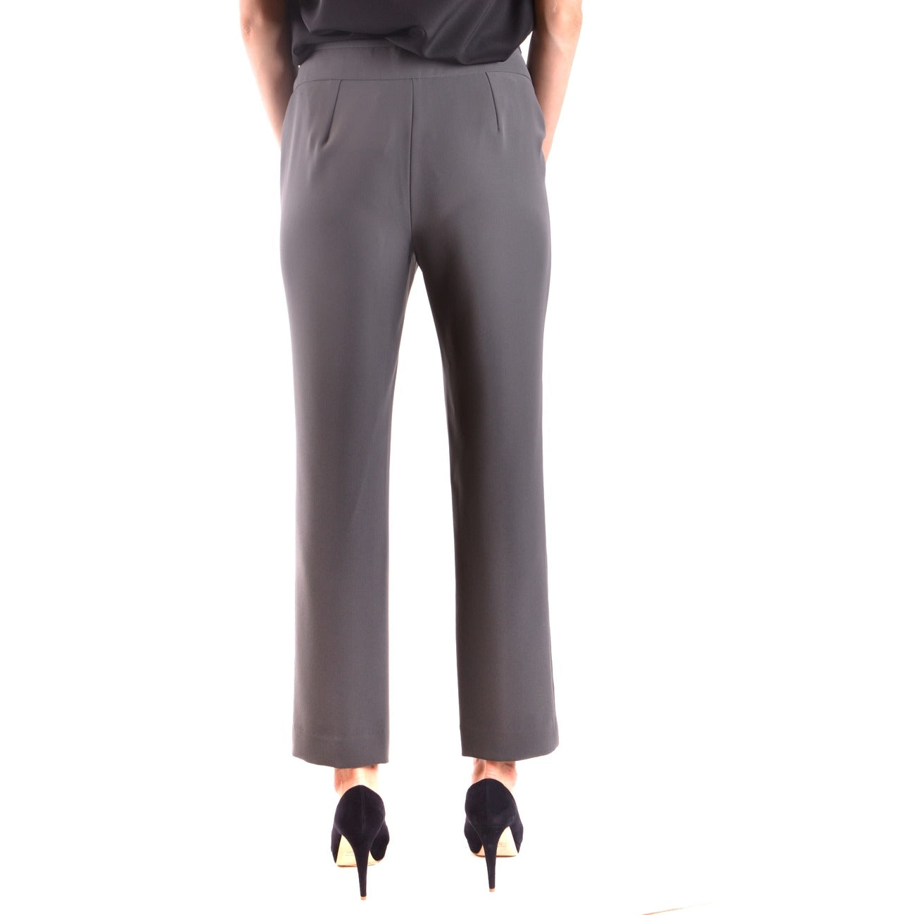 Armani Collezioni Broek Dames Grijs