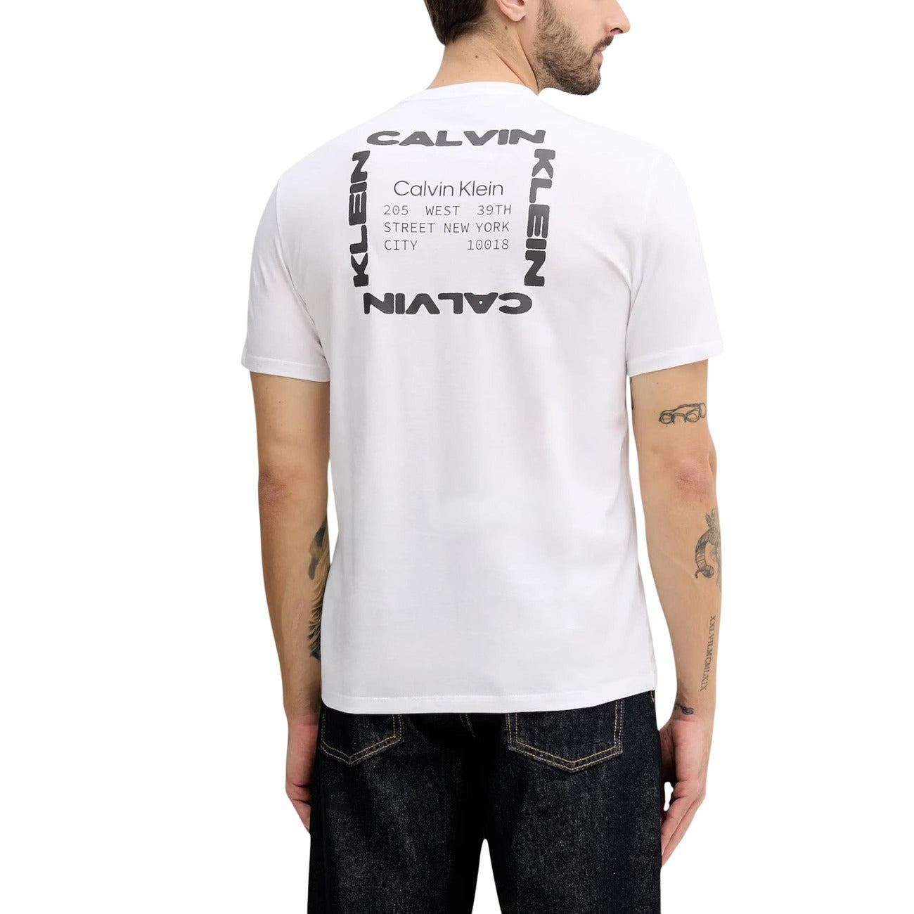 Calvin Klein Jeans T-Shirt Herren Weiß #2447064