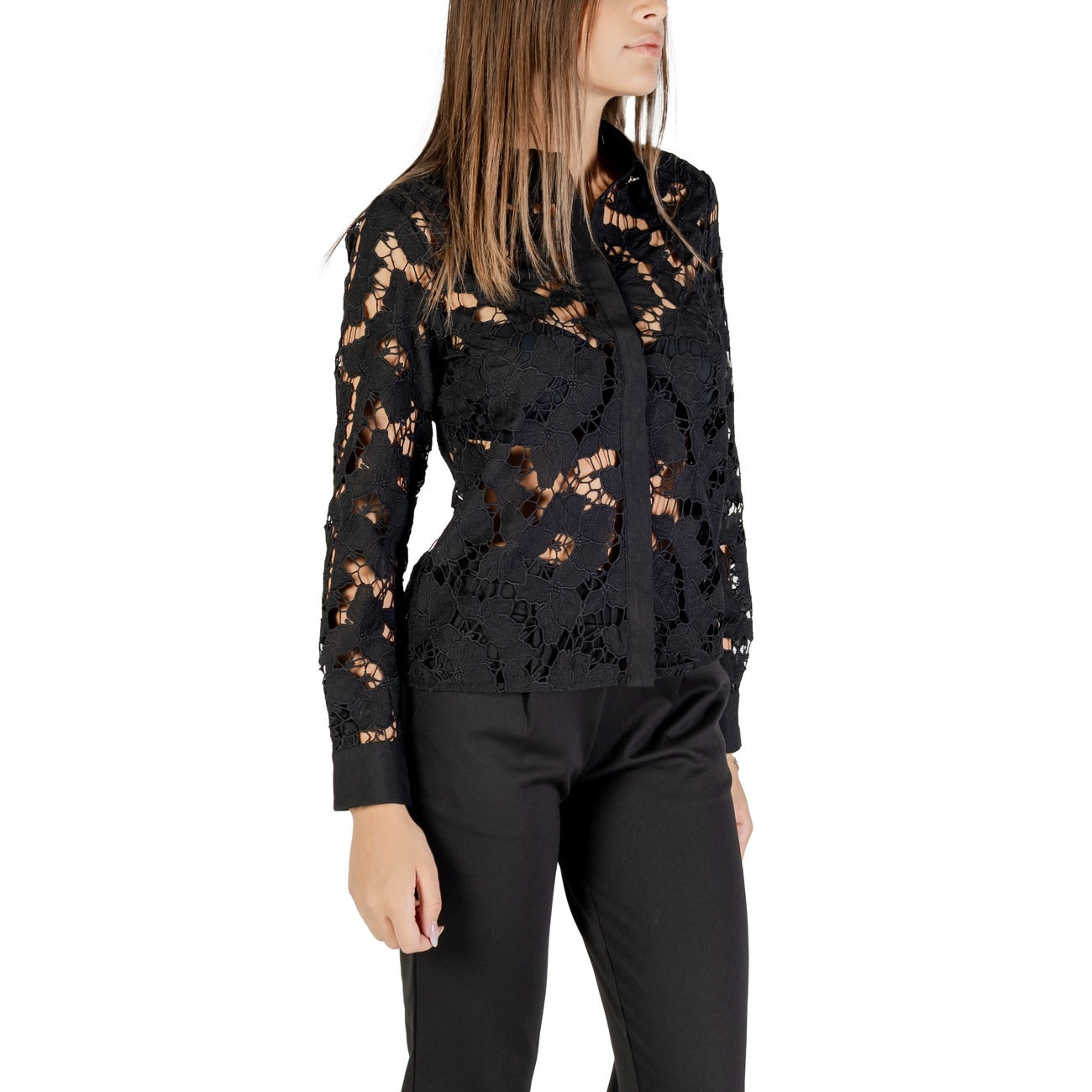 Morgan De Toi Bluse Damen Schwarz #2435646