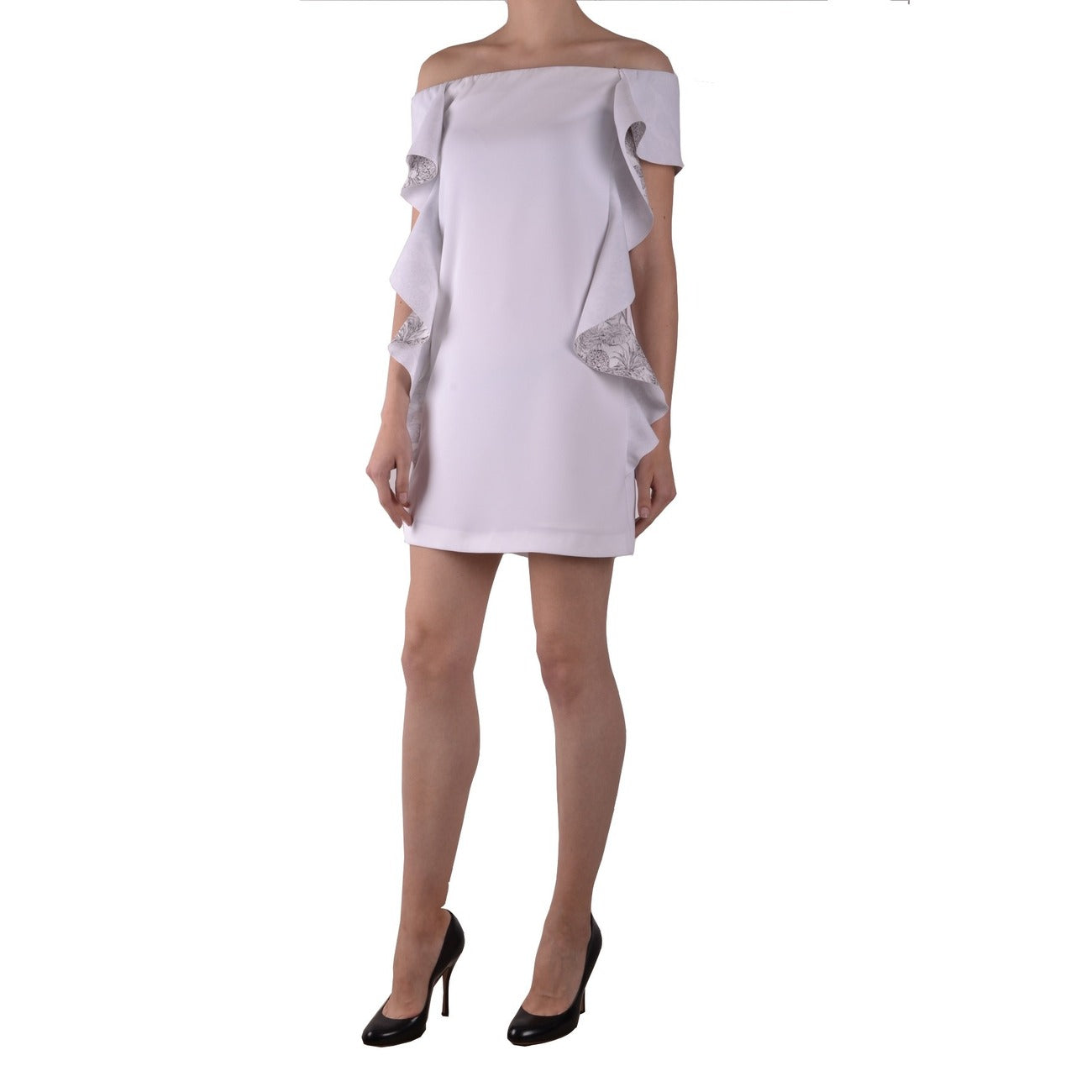 Pinko Jurk Dames Wit #2422999