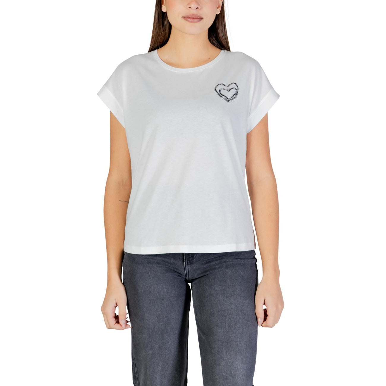 Morgan De Toi T-Shirt Damen Weiß #2448909