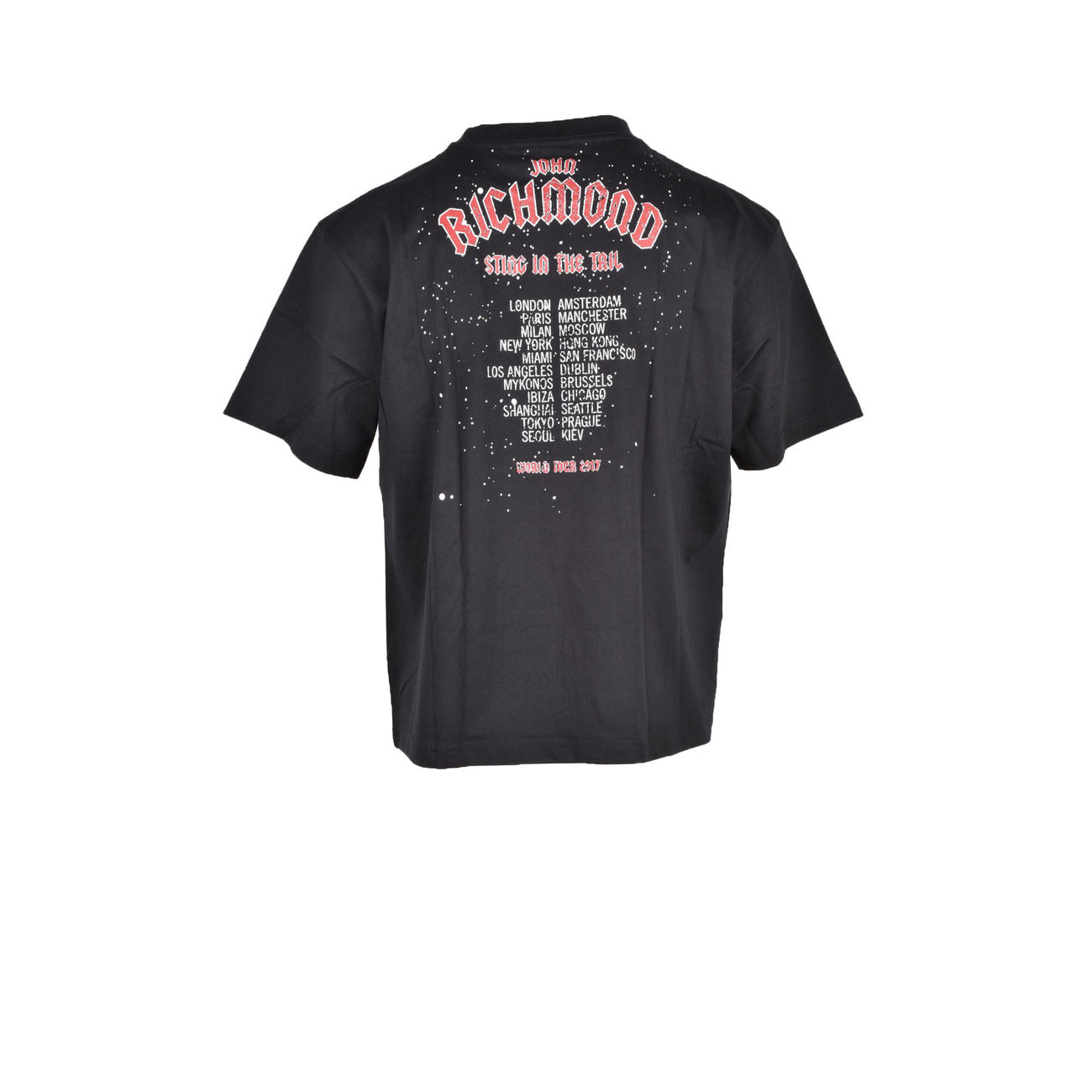 John Richmond T-shirt Heren Zwart