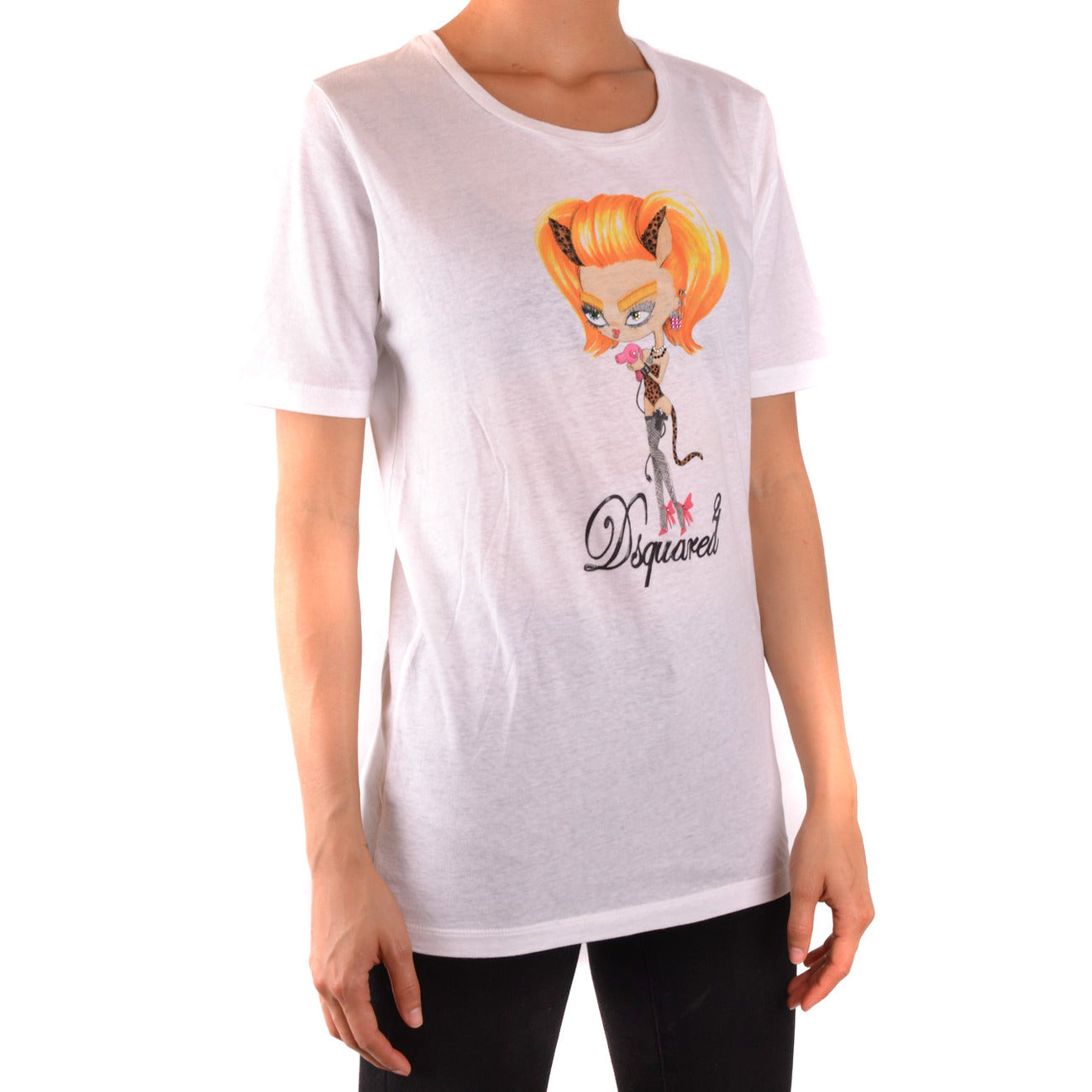 Dsquared T-Shirt Damen Weiß