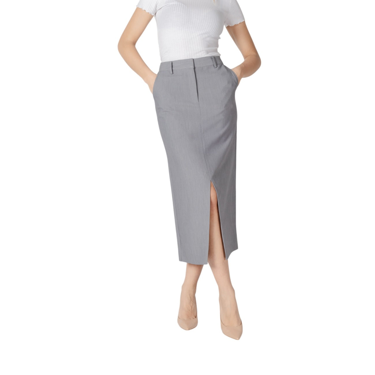 Ichi Rok Dames Grijs #2413459