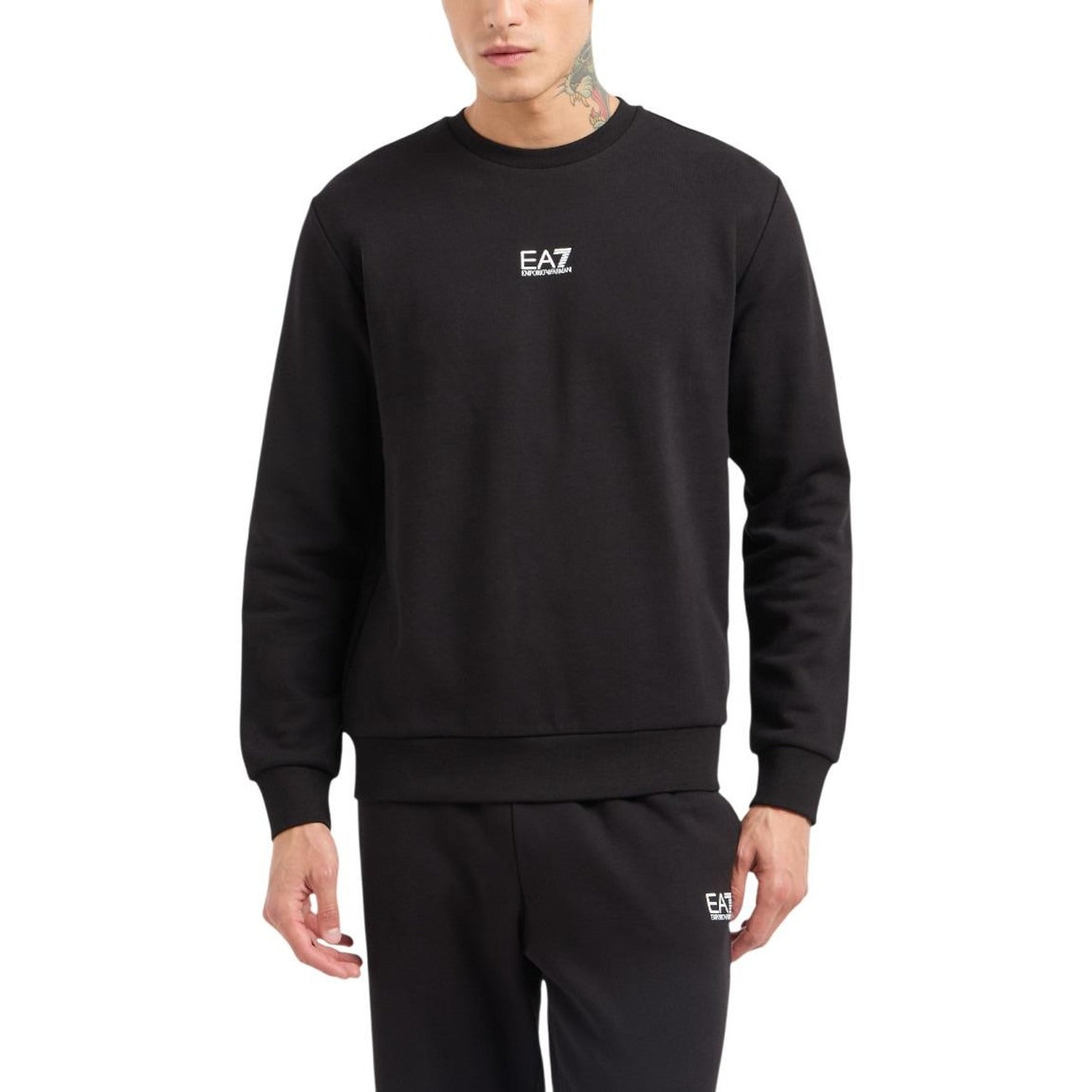 Ea7 Sweatshirt Men Blue