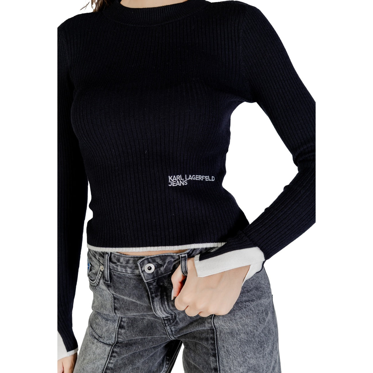 Karl Lagerfeld Jeans Breimode Dames Zwart #2428147