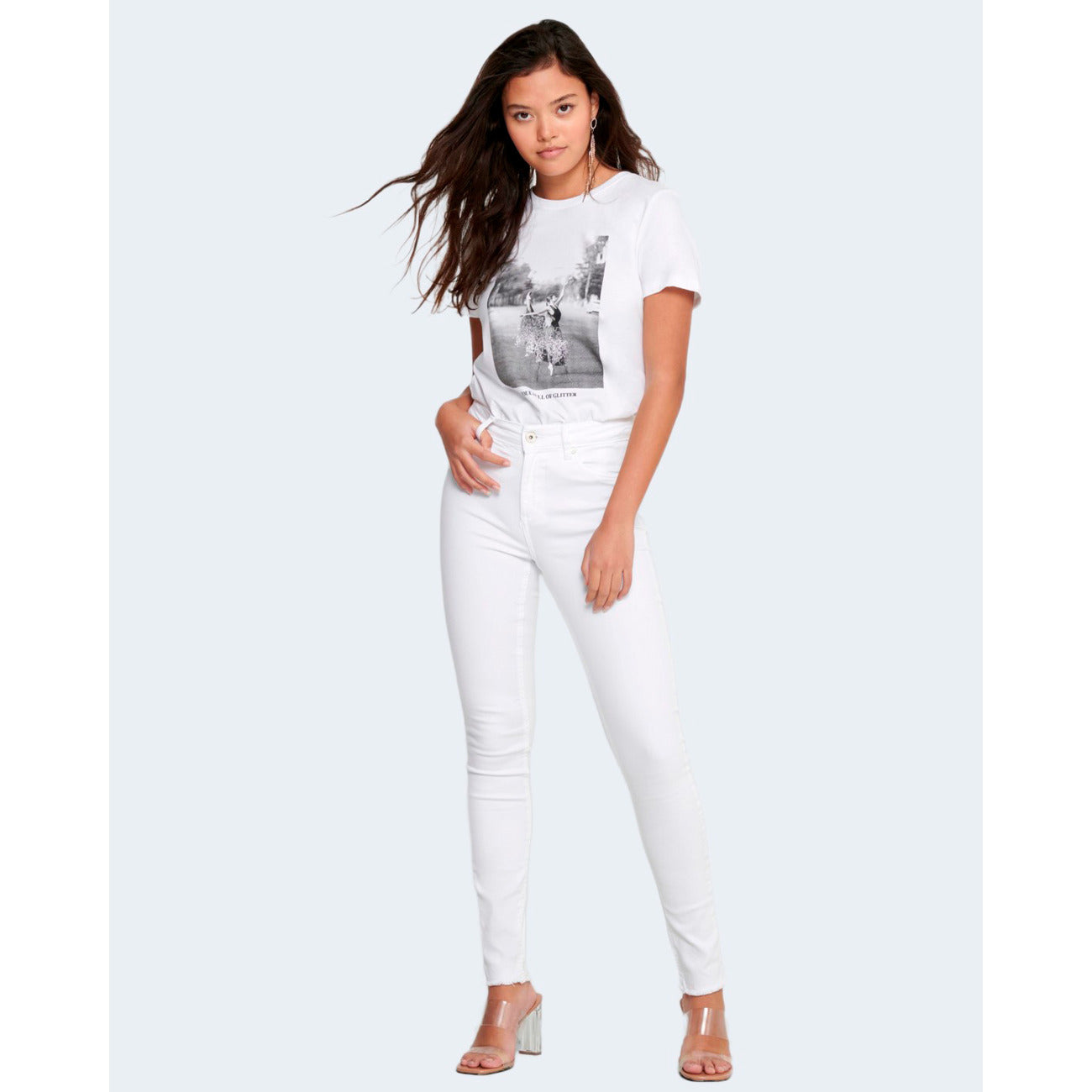 Only Broek Dames Wit
