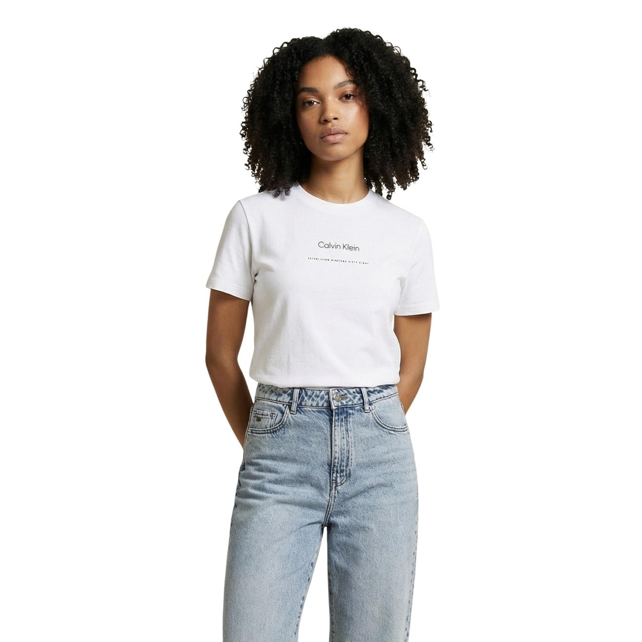 Calvin Klein Jeans T-Shirt Damen Schwarz