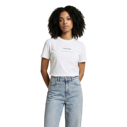 Calvin Klein Jeans T-Shirt Damen Schwarz