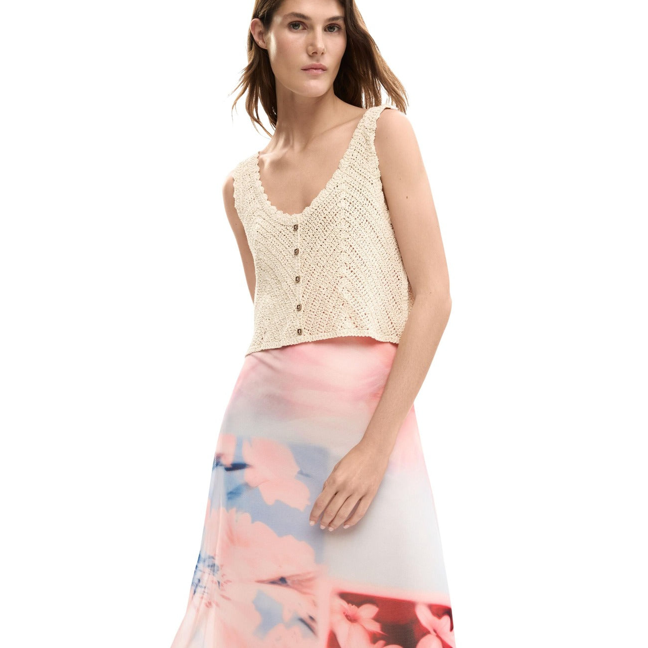 Desigual Dress Women Pink #2453096