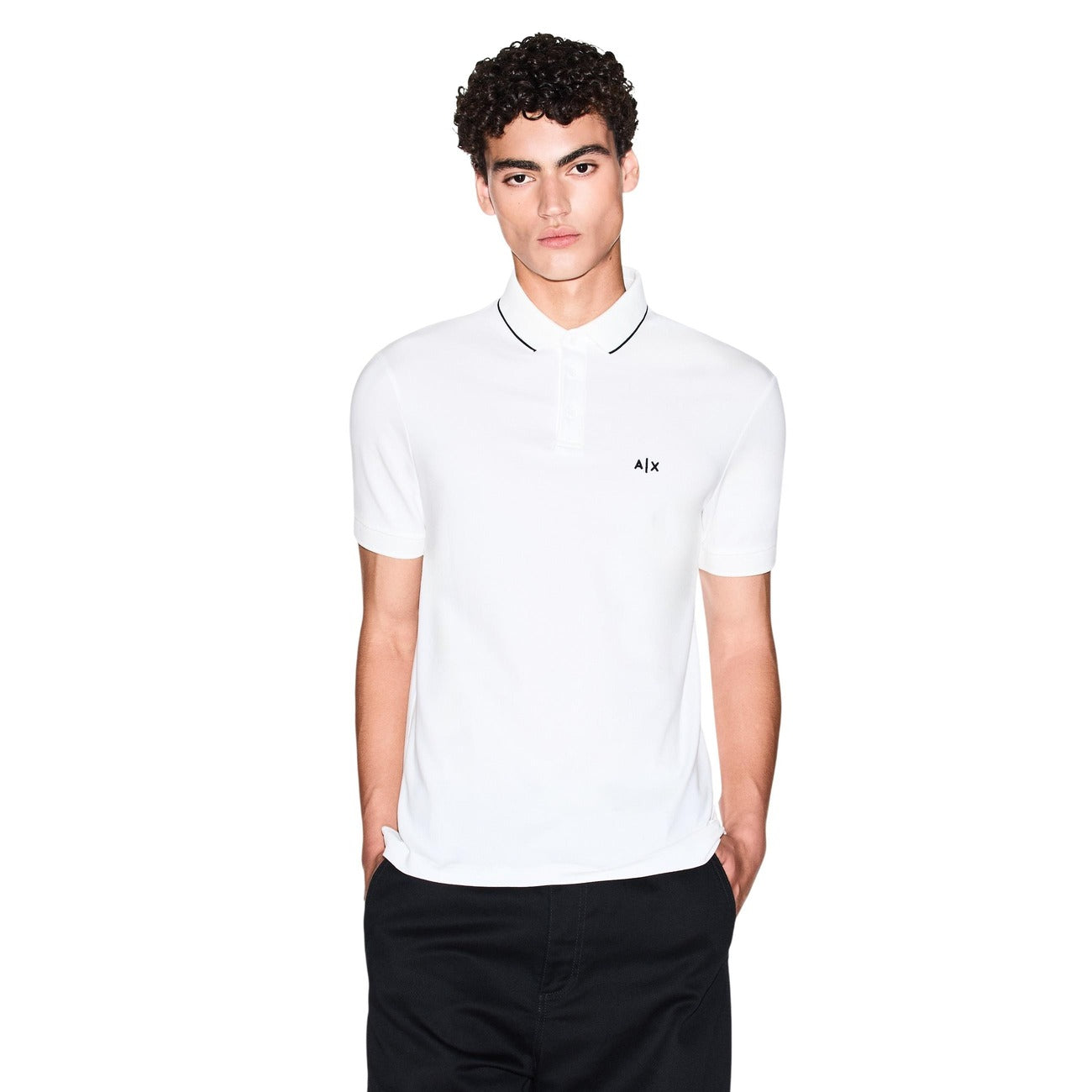 Armani Exchange Polo Top Herren Braun