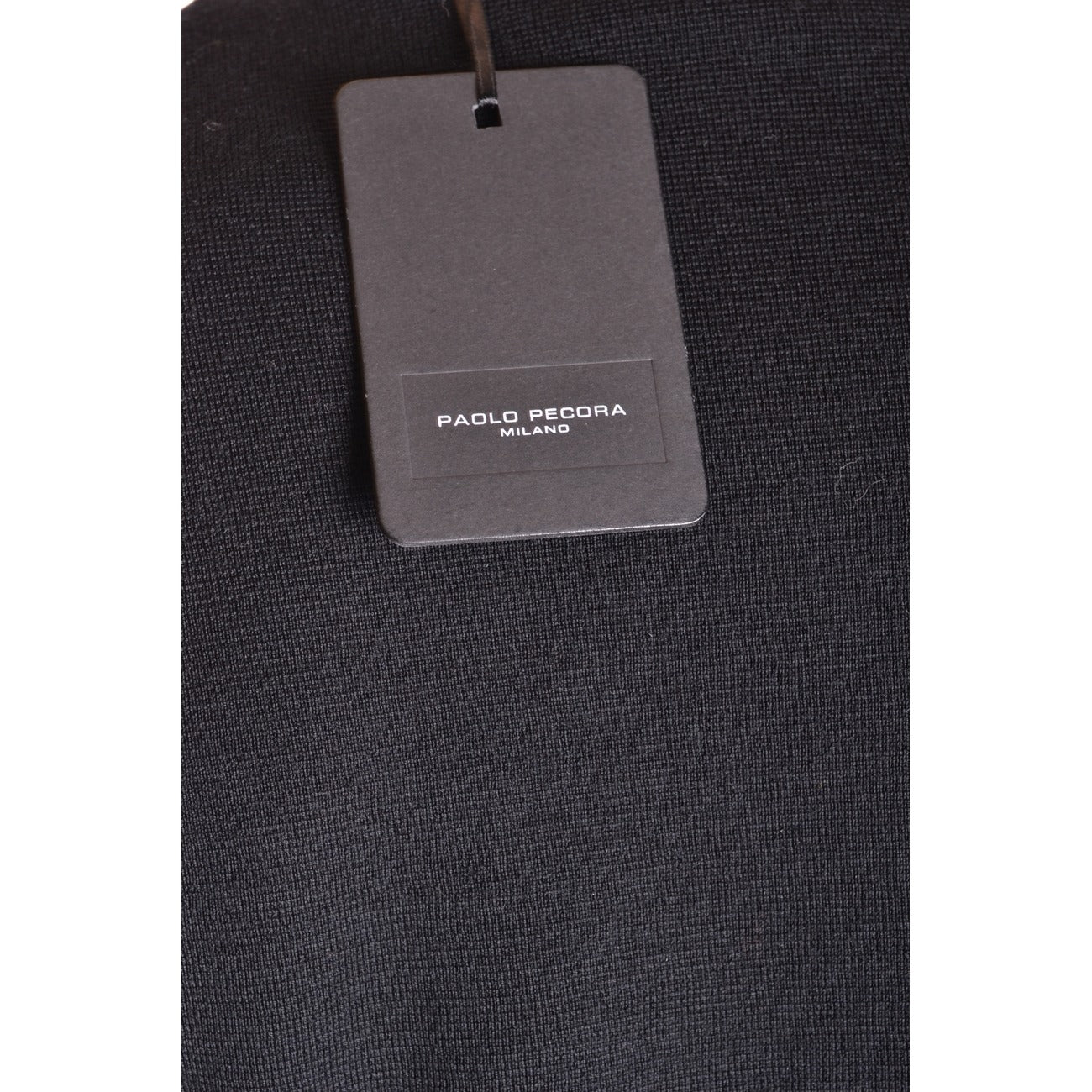 Paolo Pecora Strickmode Herren Schwarz