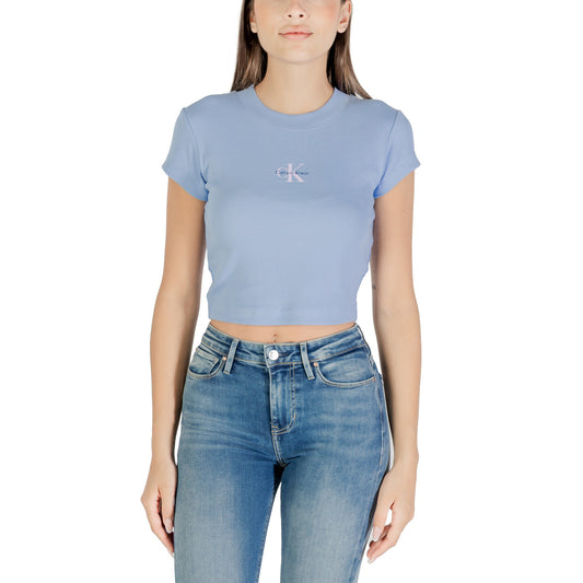 Calvin Klein Jeans Top Damen Hellblau