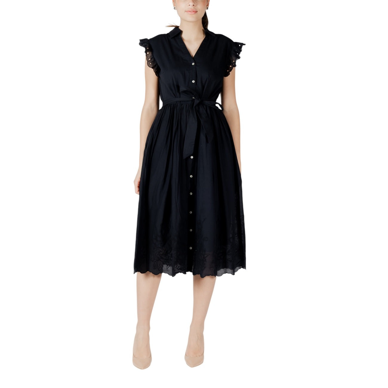 Vila Clothes Kleid Damen Schwarz