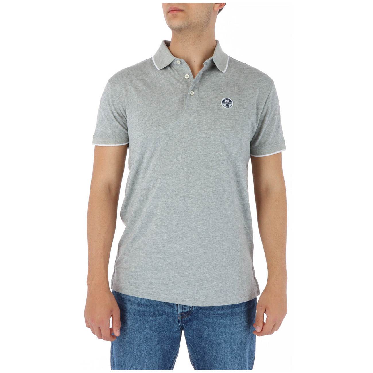 North Sails Polo Top Heren Blauw #432212