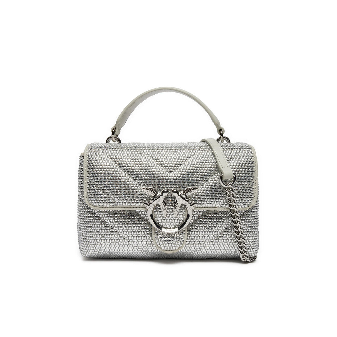 Pinko Tasche Damen Silber