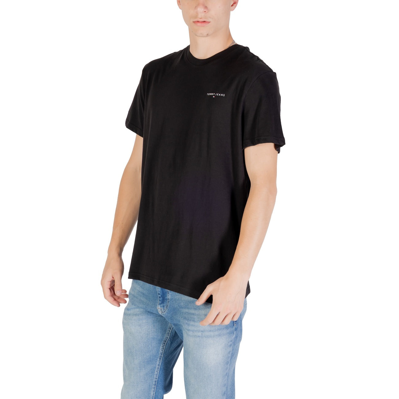 Tommy Hilfiger Jeans T-shirt Heren Zwart #2466890