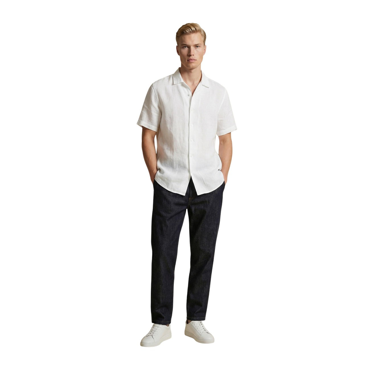Gianni Lupo Shirt Herren Weiß #2467383